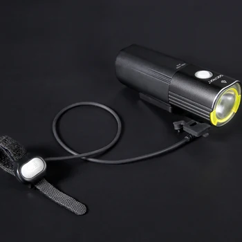 Dviračio Šviesos Rainproof USB Įkrovimo 1600 Liumenų 4500mAh MTB Priekinis Žibintas priekinis žibintas Aliuminio Ultralight Žibintuvėlis Dviračio Šviesos