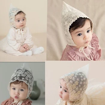 MILANCEL 2021 m. Pavasarį Mielas Kūdikis Skrybėlę Nėrinių Princesė Siuvinėjimo Skrybėlę