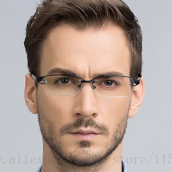 2017 Mados Gryno Titano taškus akiniai rėmeliai Prekės ženklo Vyrai dizaineris Akiniai kombinezonas skaitymo akiniai, optiniai lęšiai prescpriton