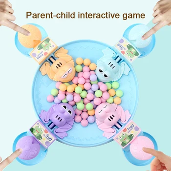Vaikams Žaislai Alkanas Varlė Valgyti Pupelės Žaidimas Vaikams Valdybos Strategija Žaislas Šeimos Konkurencingą Interaktyvus Įtempių Žaislas Įdomus