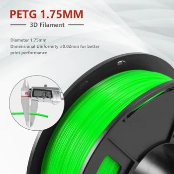 PETG Žalia 3D Spausdintuvo Kaitinimo 1kg 1.75 mm PETG dovana 