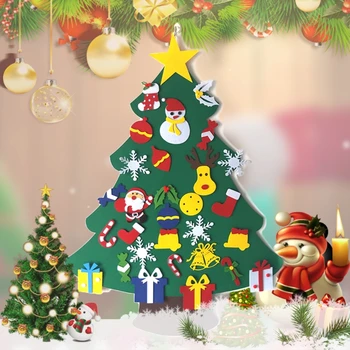 Vaikai PASIDARYK pats Jaučiau, Kalėdų Medžio Apdaila Sienos Kabantys Papuošalai Vaikų Naujųjų Metų Dovanos, Namų Šaliai Dekoro