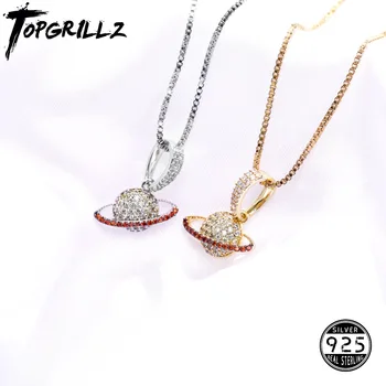 TOPGRILLZ 925 Sterling Silver Planet 