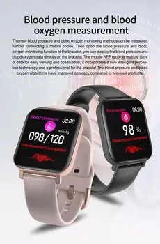 BYMUSE F25 Smart Watch Vyrų 2020 Termometras Ant Riešo Smartwatch Moterų Protingas Imuniteto Stebėti Sporto Laikrodžiai IWO 12