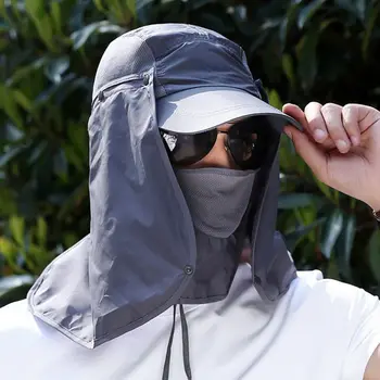 Vasaros 2020 Apsaugos Chapeu Feminino Kaklo Padengti Ausies Atvartu UV Apsauga Vyrams, Moterims Saulės Skrybėlės