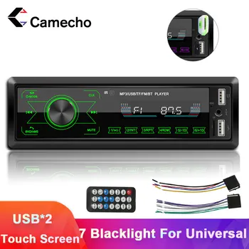 Camecho 1din Automobilio Radijo 12V Touch Screen Automobilio garso sistemos Nuotolinis Valdymas Skaitmeninis Bluetooth USB/SD-Dash Autoradio VW Skoda Toyota