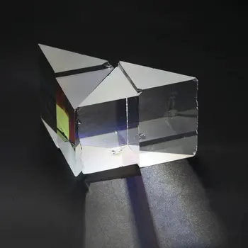 Didelės apimties Mokslo, Žaislų, Sugedęs Objektyvas Splitter Prizmę Kryžiaus Dichroic X-Cube Prizmę RGB Combiner su Klaida