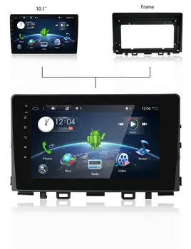 Bosion PX6 4G 64G Automobilio Radijas stereo kia rio 2016 2017 2018 Picanto Automobilio Multimedijos Vaizdo Grotuvas GPS Navigaciją, Android 10 DSP
