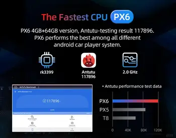 Bosion PX6 4G 64G Automobilio Radijas stereo kia rio 2016 2017 2018 Picanto Automobilio Multimedijos Vaizdo Grotuvas GPS Navigaciją, Android 10 DSP