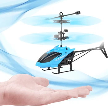 Mini Drone Quadcopter Plaukioja Sraigtasparnis RC Lėktuvų Ūžesys Infraraudonųjų spindulių Indukcijos Dron Nuotolinio Valdymo Helicoptero Animacinių filmų Skrydžio Žaislai