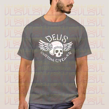 Deus Ex Machina Custom Cycles Marškinėliai 2020 Naujas Vasaros vyriškų Trumpas Rankovėmis Populiarus, Marškinėliai, Topai Nuostabi Unisex