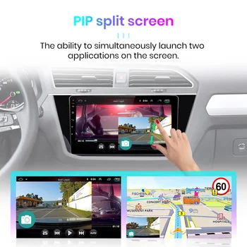 Junsun V1 Android 10.0 DSP CarPlay Automobilio Radijo Multimedia Vaizdo Grotuvas Auto Stereo GPS VW Tiguan R line 2016 - 2020 m. 2 din dvd