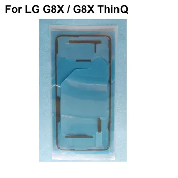2VNT Lipnia Juosta 3M Klijai Atgal Baterijos dangtelis LG G8X ThinQ 3M Klijai, 3M Klijai Atgal Galinių Durelių Įklija, LG G8X
