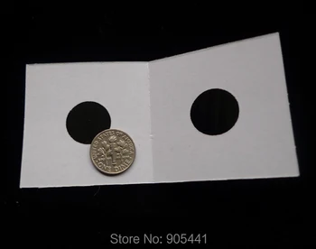 50pcs 2*2 Professional Kartono Mylar Popieriaus Monetos Turėtojų Salto Tiekimą Skersmuo-17,5 mm Monetų Nemokamas Pristatymas