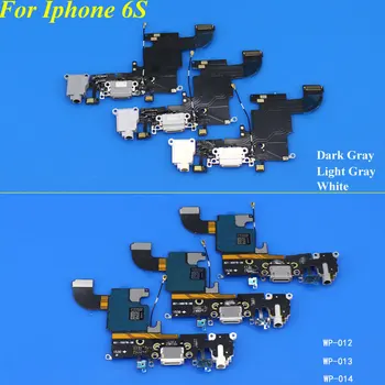 1Piece USB įkroviklis įkrovimo lizdas Skirtas iPhone 6 6S 6plus 6Splus Dokas flex kabelis Ausinių Lizdas 