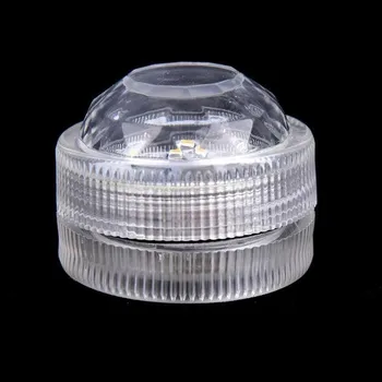 12pcs Povandeninis LED Arbata Žibintai Vandeniui Povandeninis Baterija Žvakė baseinas žibintus, Vestuves Apdaila