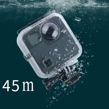 45M Povandeninis Vandeniui Atveju Priedai GoPro Sintezės 360 laipsnių vaizdo Kameros Aiškiai Nardymo Vandeniui Korpusas Atveju Apsauga