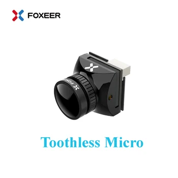 Foxeer Toothless Micro CMOS 1/2 1,7 mm 1200TVL PAL NTSC 4:3 16:9 FPV Kamera su OSD 4.6-20V Gamtos Vaizdą RC FPV Drone