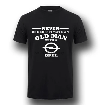 Opel Vauxhall nenuvertinkite Vyras Juokinga T Shirt Mens Apvalios Kaklo trumpomis Rankovėmis, Medvilnės Marškinėliai, Topai Drabužiai