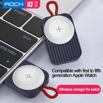 ROKO Smart Žiūrėti Belaidis Kroviklis, Skirtas iwatch 2.5 W spartusis įkrovimas USB Tipo C Magnetinio Nešiojamas Su Indikatorius Nešiojamų Keychain