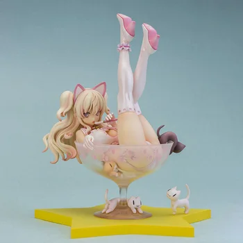 19CM SkyTube AŠMENYS Chiyuru apatinis Trikotažas Anime Pav Seksualus Katės Mergina Suaugusiųjų PVC figūrėlių, Žaislinių Japonijos Kolekcionuojamos Lėlės Modelio Dovana