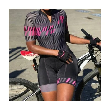 2020Kafitt Moterys juoda Triatlonas kostiumas trumpomis rankovėmis dviračių drabužius aofly skinsuit Rinkiniai jumpsuit rinkiniai Macaquinho Ciclismo vasaros