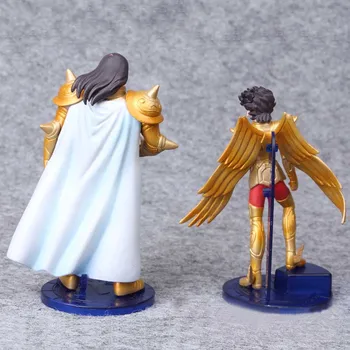 5vnt/set 15 cm Saint Seiya Pav Pvc Veiksmų Figur Žaislas Anime Saint Seiya Ekrano Modelis Žaislai Vaikams Gimtadienio Dovana Jouet