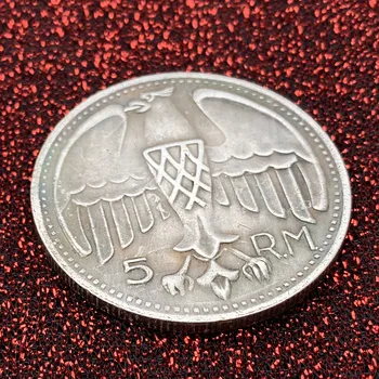 Ronin Antikvariniai Vario Senas Sidabro Amatų Progines Monetas, Monetų Kolekciją Kaukolė Žalvario Monetos Flying Eagle Medalal
