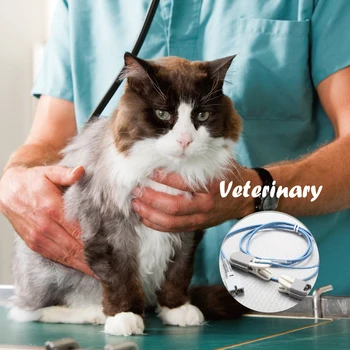 Yonker tik Veterinarijos Deguonies Zondas Veterinarijos Delninių Pulse Oximeter Katėms Šunų, Lapių ir Kitus gyvūnus, Veterinarijos
