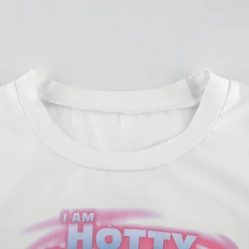 Naujas atvykimo moteris tshirts O-Kaklo trumpomis Rankovėmis Mados Animacinių filmų Spausdinti Seksualus Vasaros Viršūnes, T-marškinėliai, drabužiai женские футболки karšto liemenė