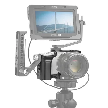 SmallRig Kamera Narve SONY A5000 / A5100 su Batų Apsodo Sriegis Skylių Mikrofonas Ekranas Pridėti už Vlogging 2226