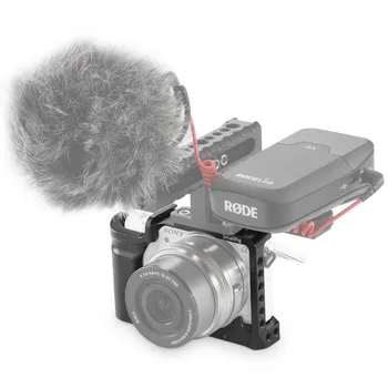SmallRig Kamera Narve SONY A5000 / A5100 su Batų Apsodo Sriegis Skylių Mikrofonas Ekranas Pridėti už Vlogging 2226