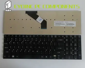Originalus MUMS Nešiojamojo kompiuterio Klaviatūra Acer Aspire V3-571G V3-571G V3-571G-6407 V3-571G-6602 V3-571G-6641 Juoda