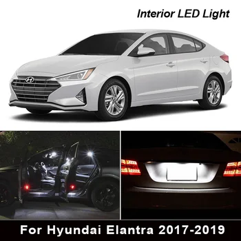 11Pcs Klaidų, Automobilių Reikmenys Baltos LED Lemputės Interjero Rinkinys, Skirtas 