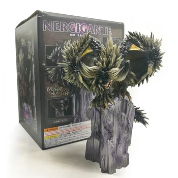 Veiksmų Skaičius, Monster Hunter Pasaulio LEDO BRONE Nergigante Statula Dragon Modelis Žaislų Kolekcijos