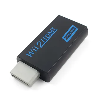 Wii HDMI Wii 2 HDMI Adapteris Keitiklis 3.5 mm Audio Video Išėjimas Full HD 720P, 1080P HDTV Monitorius