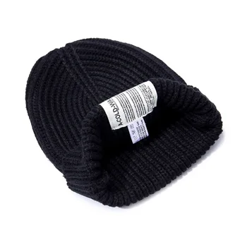 Harajuku nematomas užtrauktukas, megztos kepurės, Europos ir Amerikos mados prekės ženklo vyrų ir moterų universalus šalčio Kepurę Vilnos Skrybėlę