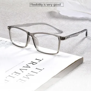 Plotis-140 Vyrų kasdieniai Akiniai TR90 rėmelis visiškai ratlankio klasikinis optinis receptinių akinių rėmelių Akiniai Skaitymui skirtų vyresnio amžiaus žmonėms