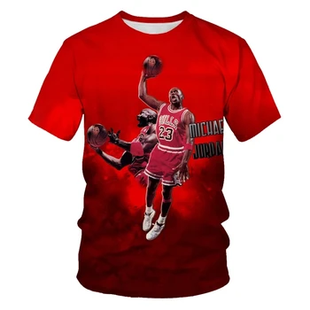 2021 m. vasarą T-shirt vyrų krepšinio žvaigždė 3D spausdinimo mados vyriški ir moteriški marškinėliai minkštos tekstūros atsitiktinis mados vyrų clothi