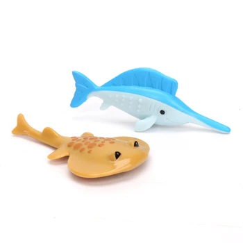 4-8.5 cm Octonauts Žaislai Octonauts pav Priedai Seahorse Žvaigždė Buriažuvė Leatherback Jūros Turtile Veiksmų Skaičius, modelis lėlės