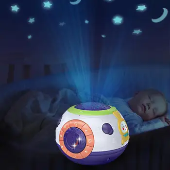 LED Projektorius Star Mėnulis Naktį Šviesos, Žvaigždėtas Dangus Lempos Šviesos Miego Žaislas Vaikams, Vaikams, Kūdikių Miegamojo, vaikų Darželio Kalėdų Dovana