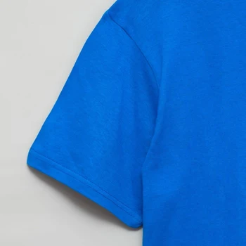 Vyriški T-shirt, spalva rugiagėlių mėlyna, dydis-50