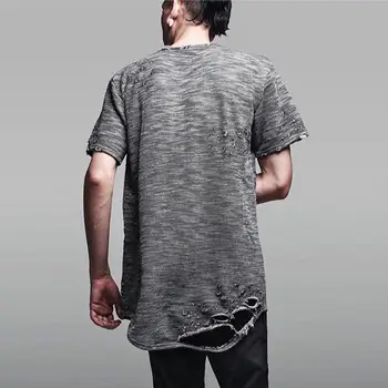 HZIJUE 4 spalvų 2016 mados HIPHOP vyro dizaineris nauja short-sleeve t marškinėliai mados medvilnės atsitiktinis marškinėliai dydis S-XXL