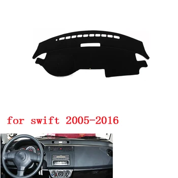 Už Suzuki Swift Sport 2005 2006-2010 prietaisų skydelio kilimėlis Apsauginis padas Atspalvį Pagalvėlė Trinkelėmis interjero lipdukas automobilių optikos reikmenys