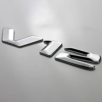 1Pcs 3D Metalo V12 Automobilio Pusės Sparnas Galinis Kamieno Logotipas Ženklelis Lipdukas Lipdukai Maybach V12,Automobilių apdailos lipdukai
