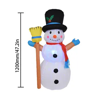 Kalėdų Rekvizitai, Pripučiami Žaislai, Spalvos Sukasi Sniego Formos Pripučiamą Modelį Juokingas Spektaklis Rekvizitai