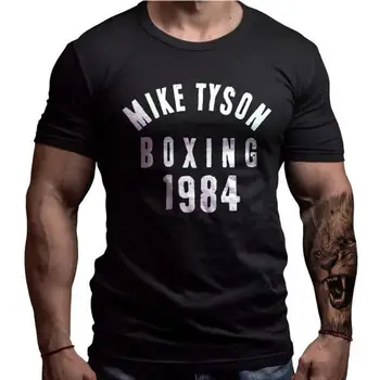 Mike Tyson T-Shirt Bokso Klubas Dizaino Vasaros Medvilnės O-Kaklo trumpomis Rankovėmis vyriški Marškinėliai Naujas Dydis S-3XL