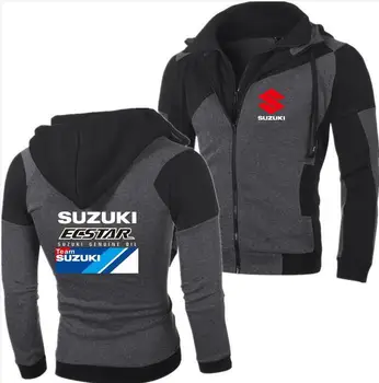 2019 m. rudenį Vyrų Andrea Iannone 29 Suzuki Komanda ecstar Vyrų hoodies palaidinės atsitiktinis vyrų hoodie Mėlyna