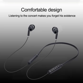 Bluetooth 5.0 Belaidžio Ausinės, 3D Stereo Bass ausinių Veikia Sporto Ausinių Ausines su Mic HD skambinti
