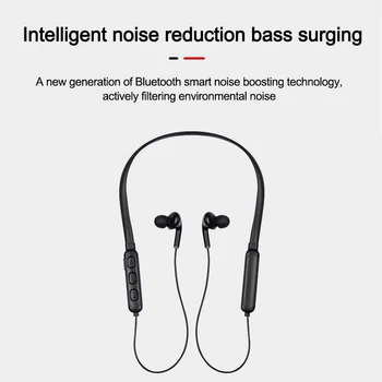 Bluetooth 5.0 Belaidžio Ausinės, 3D Stereo Bass ausinių Veikia Sporto Ausinių Ausines su Mic HD skambinti